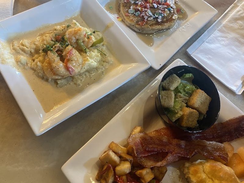 The Breakfast Loft food